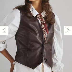 NWT Anthro Classic Tailored Vest